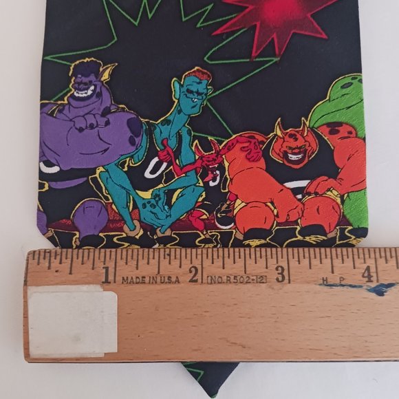 Mens Neck Tie Necktie Vintage 1996 Bugs Bunny Space Jam Looney Tunes Warner Bros - Picture 3 of 5